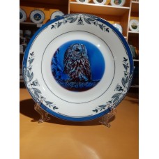 Тарелка сувенирная "Киржачская сова" 20 см
