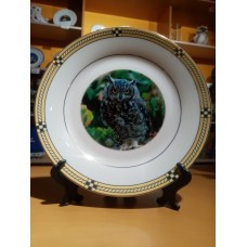 Тарелка сувенирная "Сова" 20 см